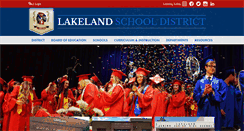 Desktop Screenshot of lakelandsd.org