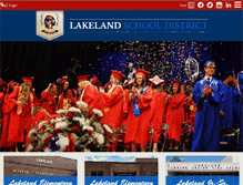 Tablet Screenshot of lakelandsd.org